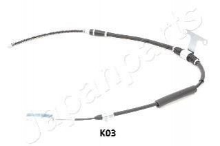 Трос стояночного гальма JAPANPARTS BCK03