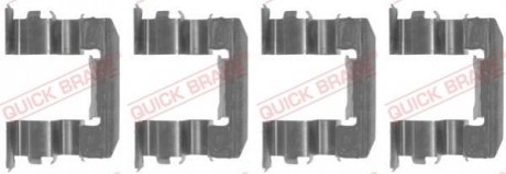 Монтажний набір дискових колодок QUICK BRAKE 1091184