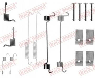 Монтажний набір дискових колодок QUICK BRAKE 1050676