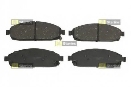 Гальмівні колодки дискові STARLINE BDS541