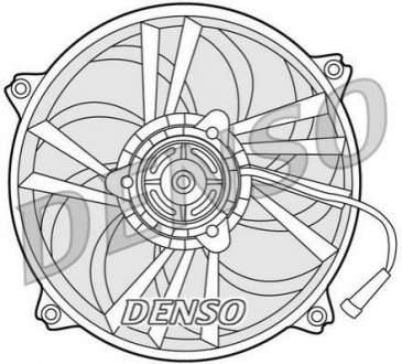 Вентилятор, охлаждение двигателя DENSO DER21014