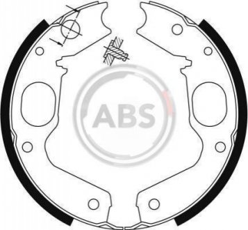Гальмівні колодки ручного гальма A.B.S. 9115