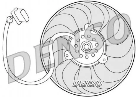 Вентилятор радіатора DENSO DER32004