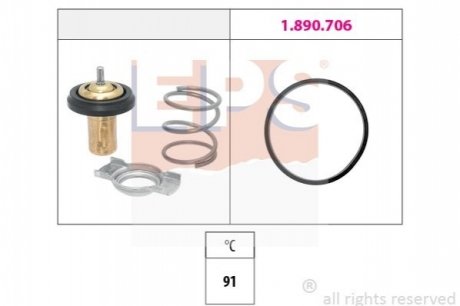 Termostat LOGAN SANDERO II MICRA EPS 1880995