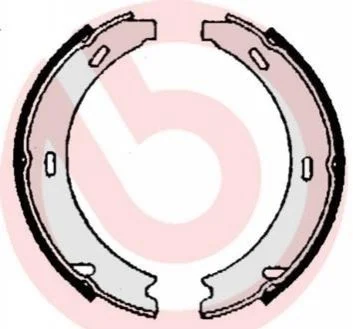 Гальмівні колодки ручного гальма BREMBO S50508