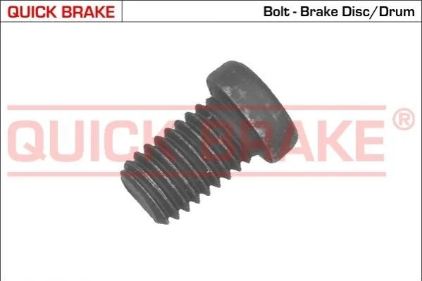 Монтажний болт гальмівного диску QUICK BRAKE 11668 (фото 1)