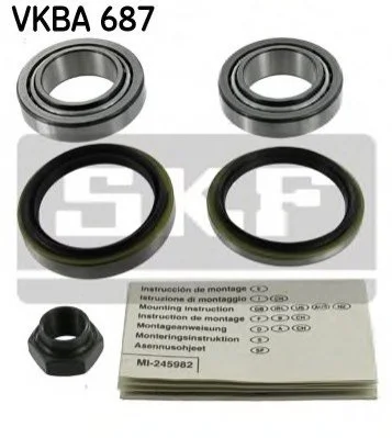Набір підшипника маточини колеса SKF VKBA687 (фото 1)