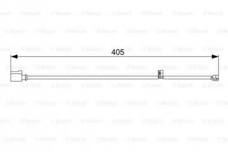 Датчик зносу гальмівних колодок BOSCH 1987473025