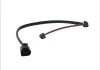 Датчик зносу гальмівних колодок передн AUDI A3, TT CUPRA CA, FORMENTOR, LEON, LEON SPORTSTOURER SEAT LEON, LEON SC, LEON SPORTSTOURER, LEON ST 1.4H-2.5 07.09- ATE 24819003022 (фото 1)