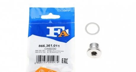 Пробка масляного подонна Porsche Panamera Fischer Automotive One (FA1) 866361011