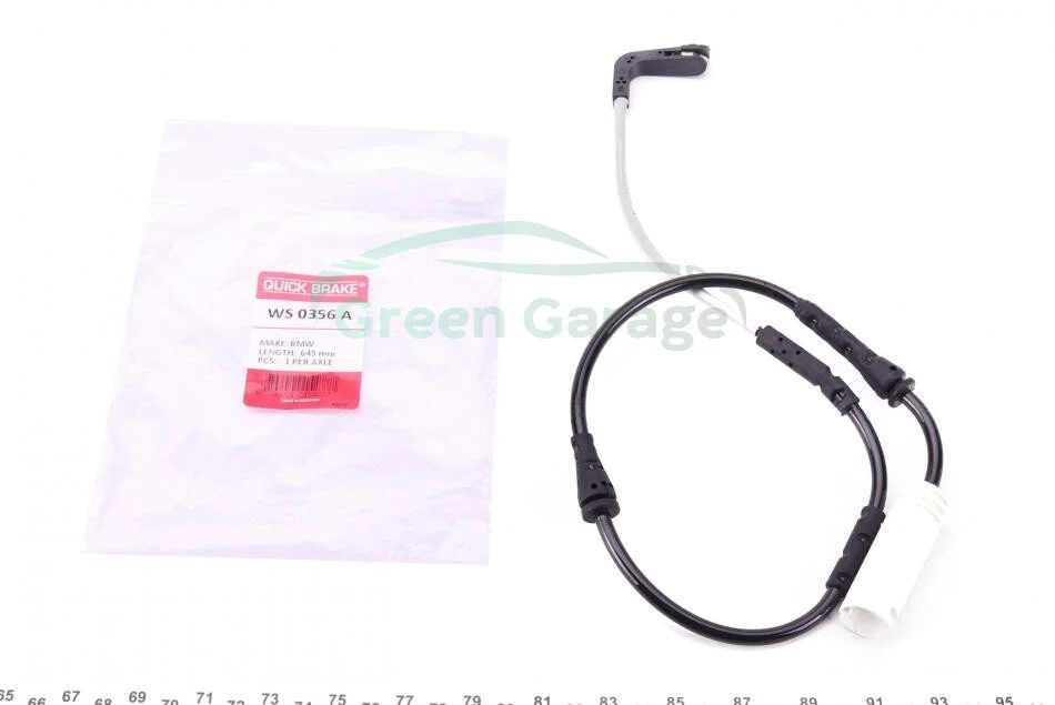 Датчик зносу гальмівних колодок QUICK BRAKE WS0356A (фото 1)