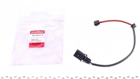Датчик зносу,гальм.колодки QUICK BRAKE WS0357A
