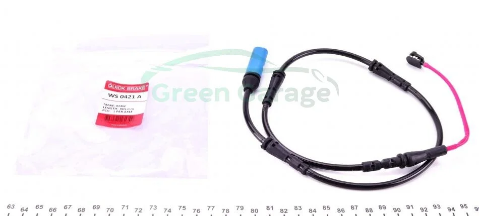 Датчик зносу гальмівних колодок QUICK BRAKE WS0421A (фото 1)