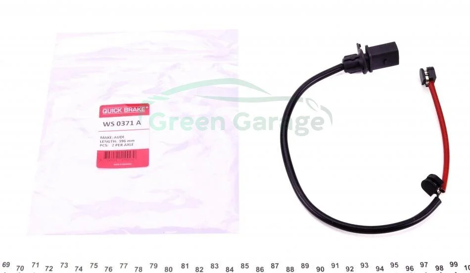 Датчик зносу гальмiвних колодок QUICK BRAKE WS0371A (фото 1)