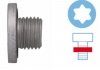 Нарізна пробка, масляний піддон CORTECO 220049H (фото 1)