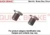 Болт, диск тормозного механизма QUICK BRAKE 11663K (фото 1)
