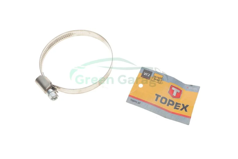 Хомут черв\'ячний 50-70/9 W2 TOPEX 37D509 (фото 1)