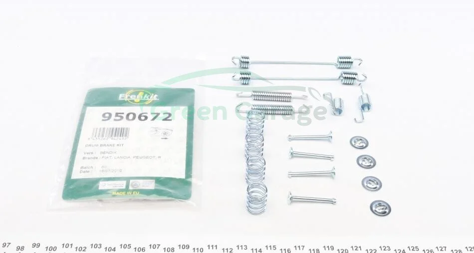 Монтажный комплект FIAT/FORD/LANCIA/PEUGEOT/RENAULT/DACIA >>13 FRENKIT 950672 (фото 1)