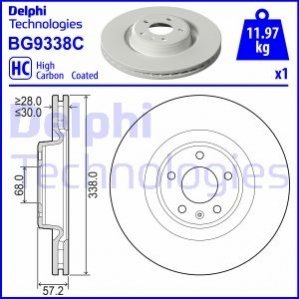 Tarcza ham. AUDI Przуd 05/2016> DELPHI BG9338C