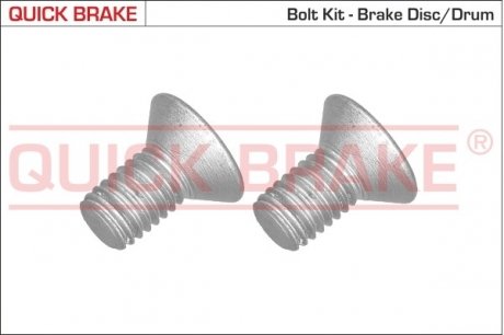 Болт, диск тормозного механизма QUICK BRAKE 11669K