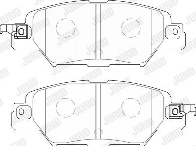 KLOCKI HAM./TYЈ/ MAZDA CX-3 15- JURID 573858J