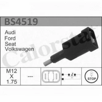 Вимикач ліхтаря сигналу гальма VERNET BS4519