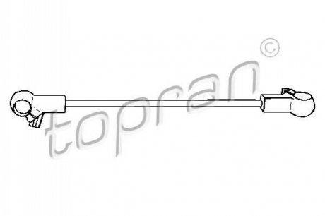 Шток вилки перемикання передач TOPRAN / HANS PRIES 103077