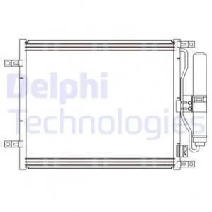 CHLODNICA KLIM.NISSAN NOTE 06- DELPHI CF20245 (фото 1)