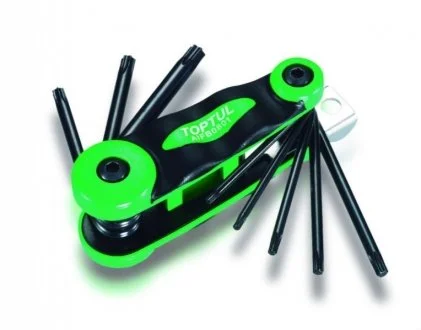 К-кт зіркоподібних ключів TORX TOPTUL AIFB0801