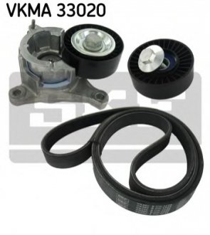 Комплект доріжкового ремня SKF VKMA33020