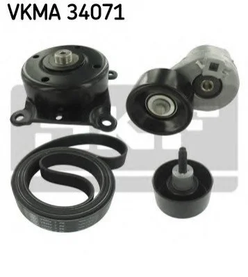 Поликлиновой ременный комплект SKF VKMA34071 (фото 1)