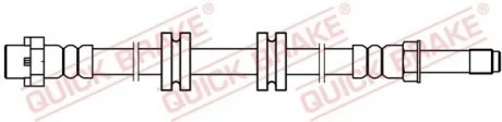 Елементи гальмівної магістралі QUICK BRAKE 3222