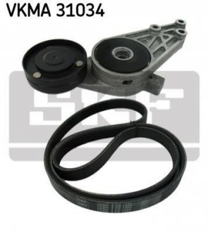 Поликлиновой ременный комплект SKF VKMA31034