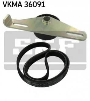 Комплект доріжкового ремня SKF VKMA36091