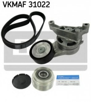 Поликлиновой ременный комплект SKF VKMAF31022