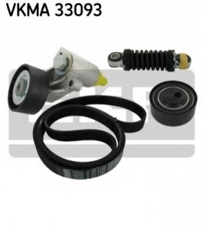 Поликлиновой ременный комплект SKF VKMA33093