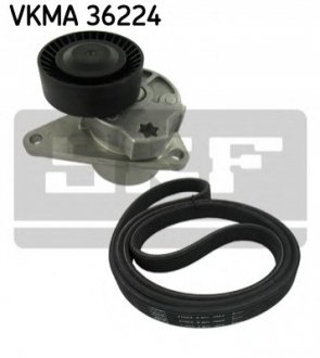 Комплект доріжкового ремня SKF VKMA36224