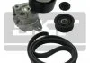 Поликлиновой ременный комплект SKF VKMA38021