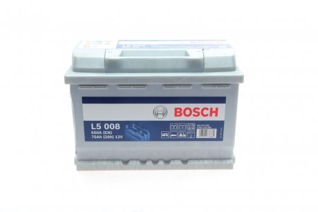 Акумулятор BOSCH 0092L50080 (фото 1)