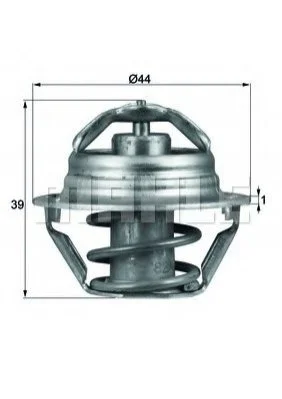 Термостат MAHLE / KNECHT TX9087D (фото 1)