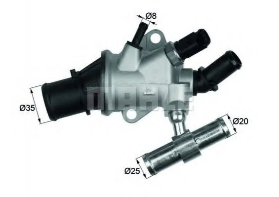 Термостат системи охолодження MAHLE / KNECHT TI15788 (фото 1)