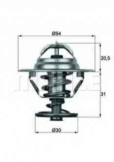 Термостат MAHLE / KNECHT TX1088D