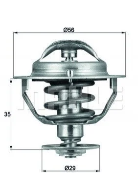 Термостат MAHLE / KNECHT TX7382D (фото 1)