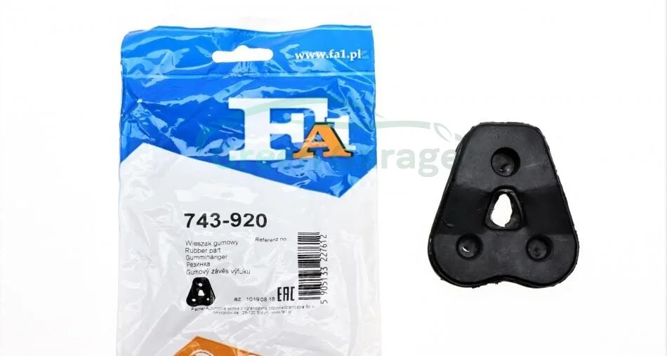 Кронштейн глушника MITSUBISHI Fischer Automotive One (FA1) 743920 (фото 1)