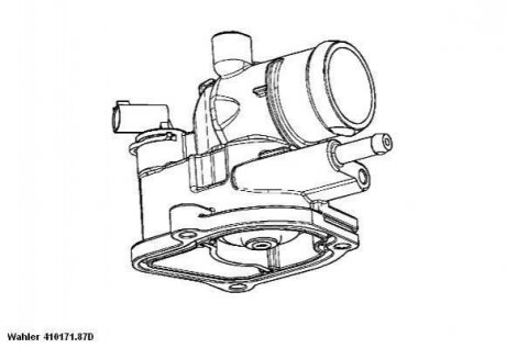 Термостат WAHLER 41017187D