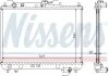 Радіатор, охолодження двигуна NISSENS 62409A (фото 1)