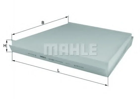 Фільтр салона, E (W211) 02-09 MAHLE / KNECHT LA1561 (фото 1)