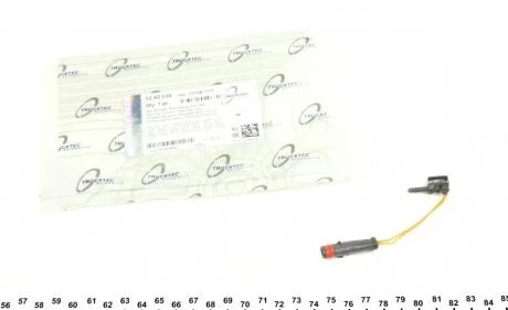 Датчик колодок, перед. R=зад. TRUCKTEC 0242036
