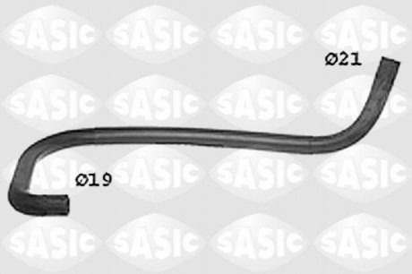 Патрубок системи охолодження SASIC SWH0352