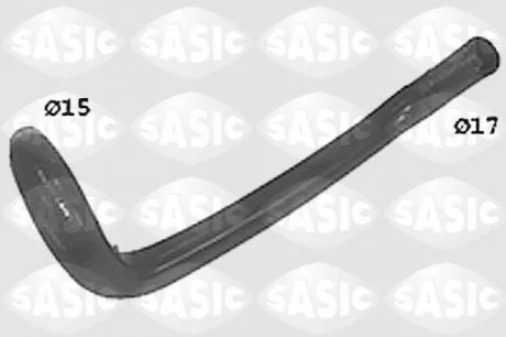 Шланг радиатора (пр-во Sasic) SASIC SWH0350